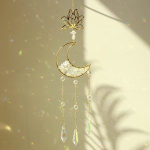 Lotus And Luna Suncatcher-crystal Suncatchers For Window Hanging Kitchen😗